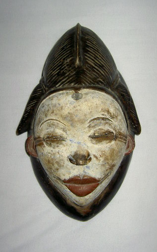Africká maska - Punu /Gabun/