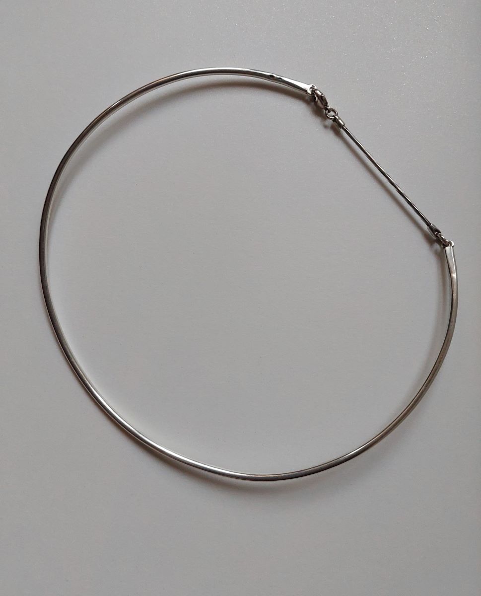 Dudková Světla – Stříbrný náhrdelník - kruh